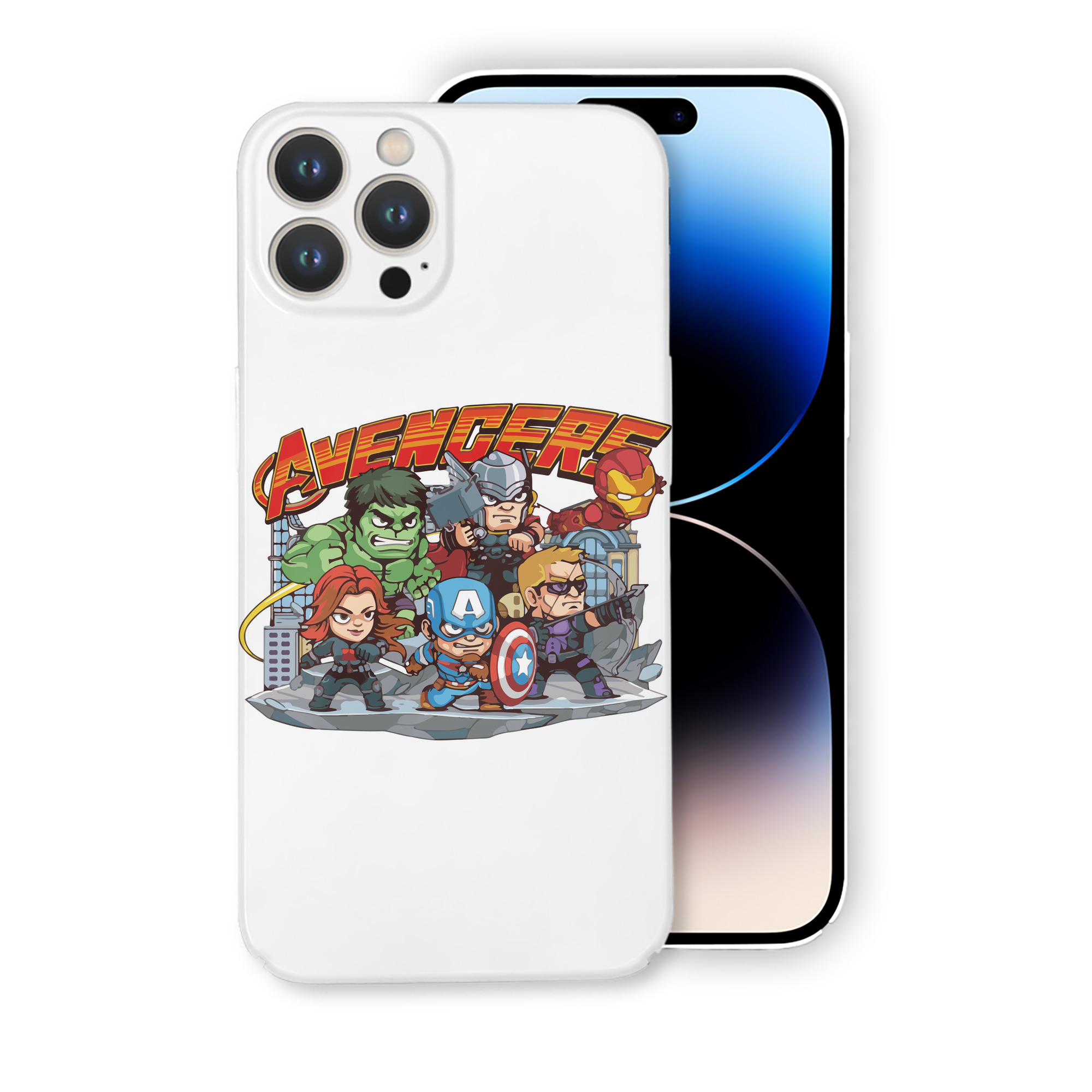（画像用） アベンジャーズ The Avengers 【iPhone 14シリーズ対応】ハードケース